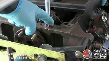 US Made Rear Main Seal Installation - Willys CJ-2A