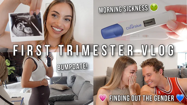 First Trimester Vlog! BOY or GIRL!? Ultrasounds, M...