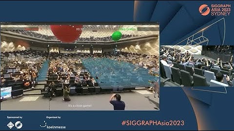 Real-time Auditorium Modeling and Visual Effects for Live Performances - SIGGRAPH Asia 2023 RTL!
