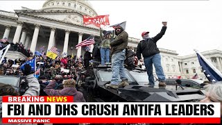 Antifa Collapse FBI &amp; DHS Arrest Leaders Under RICO &amp; Terrorism Panic Spreads!