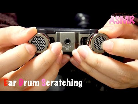 [ASMR]マイクタッピング&爪スクラッチ/指ペタ爪カリ2/Tapping and nail scratching[No Talking]