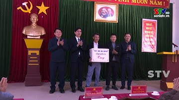 Thường trực tỉnh ủy thăm, tặng quà tết tại xã Long Hẹ, Thuận Châu