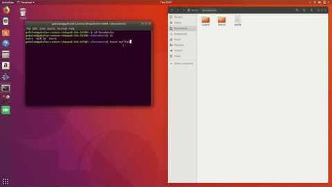 Linux command to create an empty file