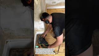 Watch This Floor Restoration Trick Save HOURS of Work! 😱 | Wood Floor Sanding Hack