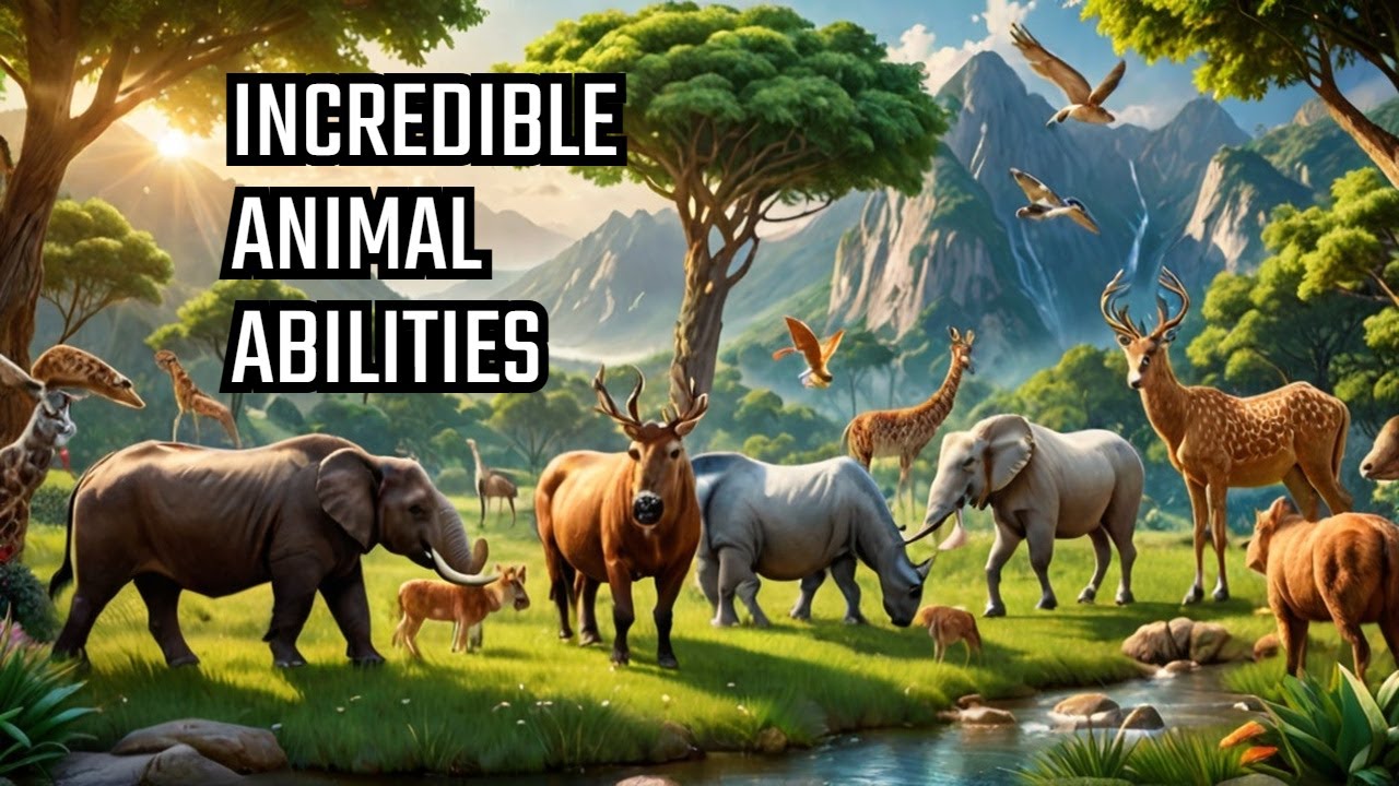 Animals with surprising skills: Top 5Five amazing animals with surprising abilities are showcased.