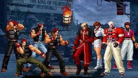 [KOF Mugen] Memorial | Ralf Jones vs Kings of Orochi [ 4vs4 ]