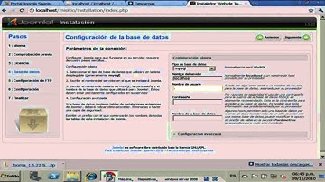 Instalacion Joomla Windows Server 2008