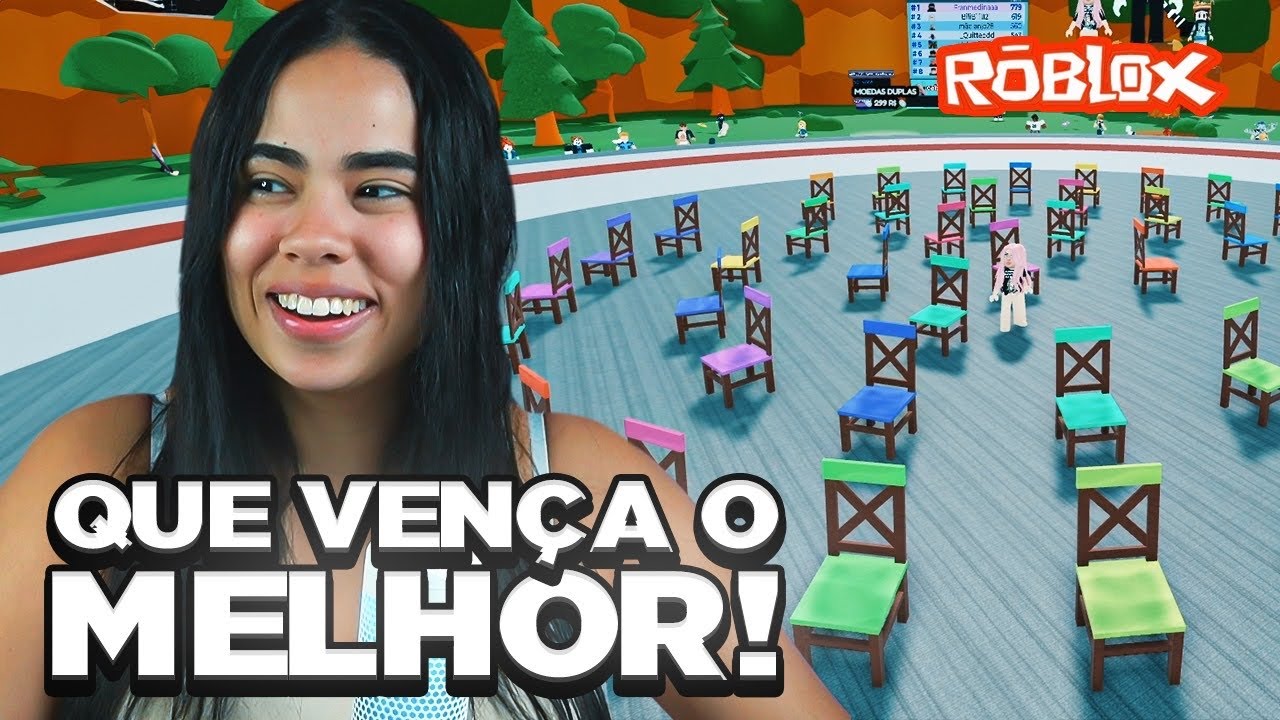 DANÇA DAS CADEIRAS NO ROBLOX ACABA EM COVARDIA