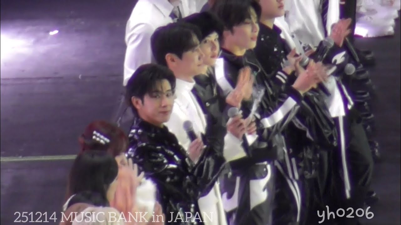 ENDING：251214 MUSIC BANK GLOBAL FESTIVAL in JAPAN：U-KNOW 유노윤호：LEE JUN YOUNG 이준영