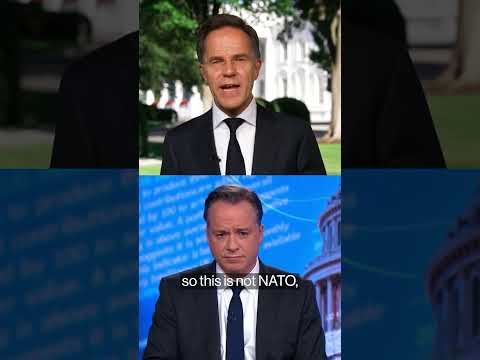 Rutte on NATO's involvement in Strait of Hormuz #shorts #politics #nato #straitofhormuz