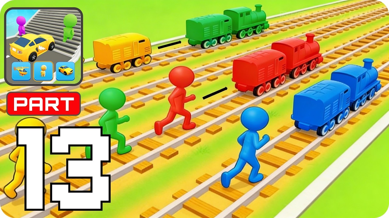 Shape Transform Race 🏃‍♂️🚗🚲🚦All Levels Gameplay Walkthrough Max Level Ep 013 (iOS, Android)