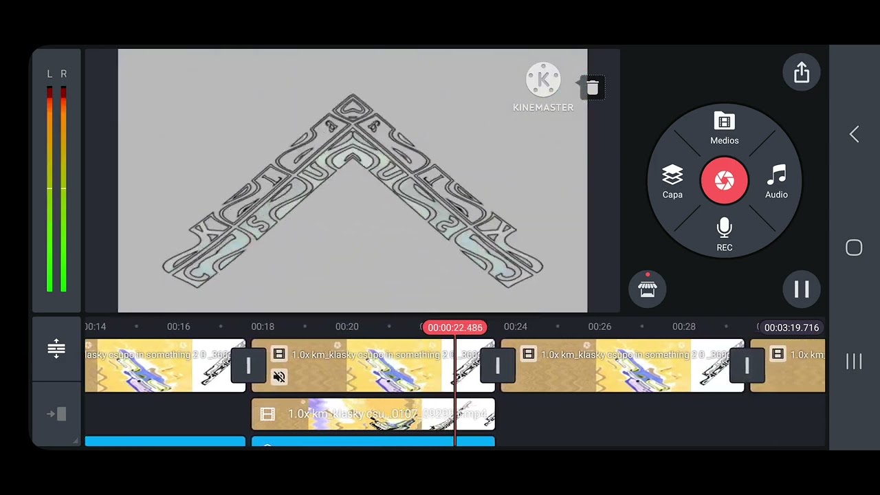how to make effects part 1 on kinemaster