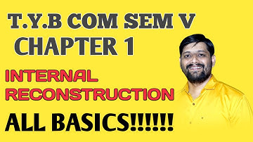 INTERNAL RECONSTRUCTION | FA| ROMCOM EDUSESSION