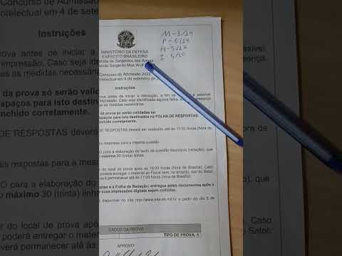 Prova ESA 2022