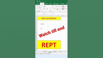 Repeat words in Excel #viral #shorts #excel #exceltips