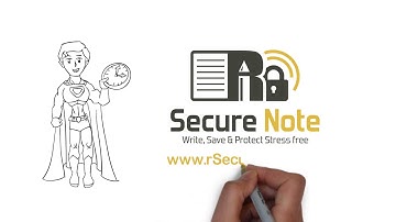 Highly secure digital vault rSecureNote - protected by Rainbow password  & multifactor technologies