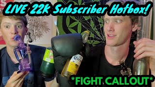 MASSIVE JOINT/DAB HOTBOX FOR 22K SUBSCRIBERS!