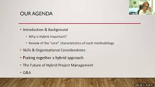 Hybrid Project Management - By Janet Burns, PMP, CSM screenshot 1