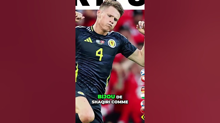 Revivez le superbe retournement de situation de l'Écosse contre la Suisse ! #footballedits#allemagne