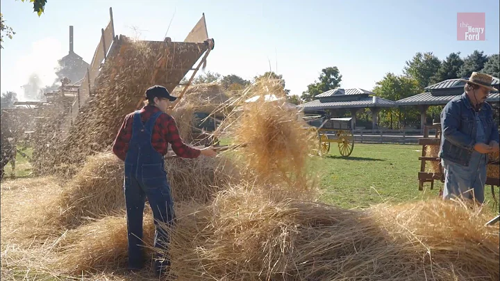How Farmers Harvested and Threshed Wheat in the 18...