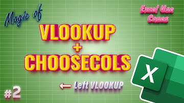 2.Reverse VLOOKUP in Excel with CHOOSECOLS | Left Lookup Made Easy!