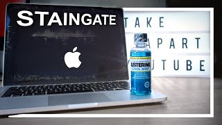 MacBook PRO Screen Repair | Anti-Glare Coating Cleaning | How To Remove Coating Staingate | 4K
