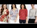 Floral cold shoulder blouse - Floral Cold-Shoulder