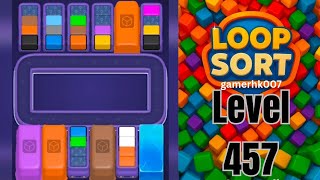 Loop Sort Level 457 Walkthrough Solution 