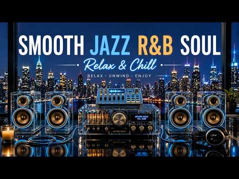 Smooth Jazz & Soul R&B 24/7 – Midnight Jazz Lounge | Relaxing Instrumental Vibes.
