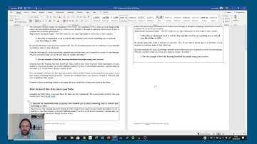 How to upload your documents to the E-Portfolio