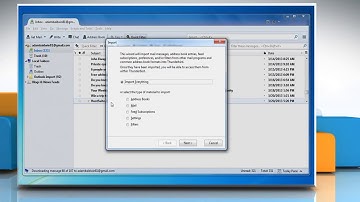 How to Import Outlook Contacts to Mozilla® Thunderbird