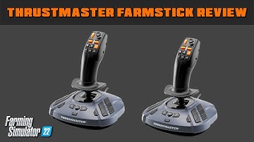 Thrustmaster Simtask Farmstick Joystick Review - Farming Simulator 2022 - FDR Logging