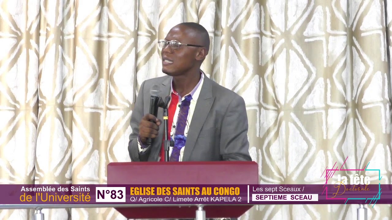 PREMIÈRE  SCEAU (VOL 2)  avec L’APÔTRE PITSHOU BOSANGE