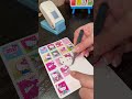 ASMR | #art #satisfying #shorts #visualart #explore #hellokitty | Scrapbook 📔