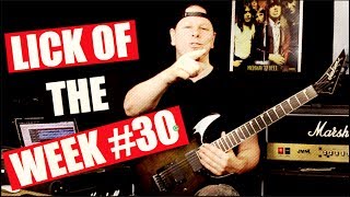 Lick Of The Week #30 | How To Play A Hybrid Dorian Blues Scale Legato Lick | Guitar lesson