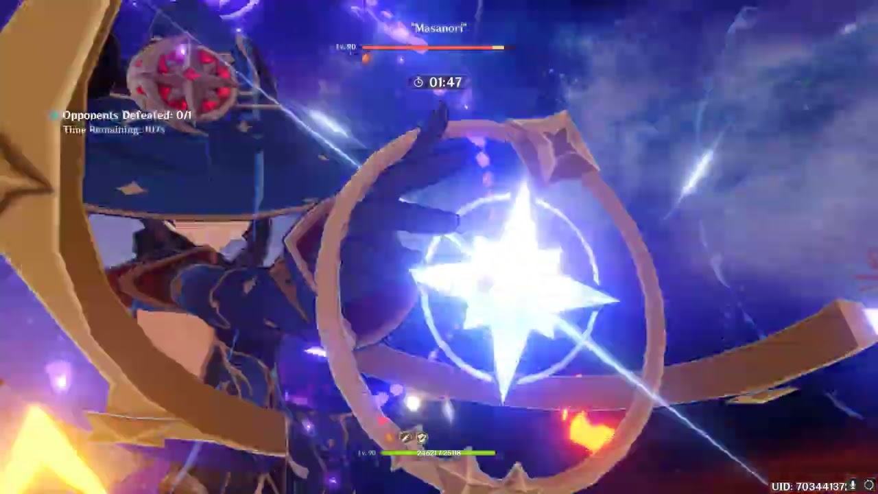 Eula C0 hits 1 million in open world Genshin Impact