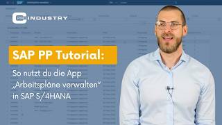 SAP PP Tutorial: So nutzt du die App „Arbeitspläne verwalten“ in SAP S/4HANA