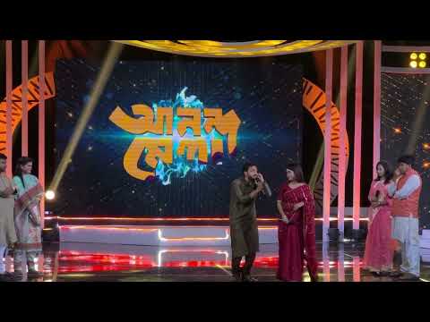 বিটিভির ঈদের বিশেষ অনুষ্ঠান আনন্দ মেলার শুটিং | Anondo Mela | Amir Parvez | Zakiea Eme