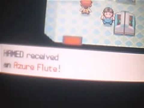 Pokemon Platinum Arceus Event - Azure Flute (Unreleased) 