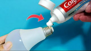 Famous Just put toothpaste on the LED bulb // It Will Save You Money! Profile