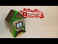 DYI Как сделать домик из картона. How to make a house out of cardboard