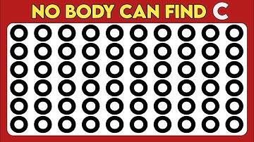 TEST YOUR BRAIN LEVEL 🧠 | FIND THE ODD NUMBER AND LETTER EDITION
