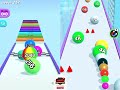 Ball Run 2048 [256A] Vs Number Ball Blend Challenge Infinity Mode [New Score 2048C]