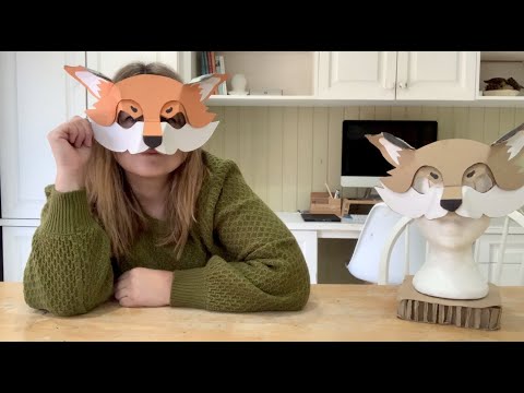 วีดีโอ: วิธีทำหน้ากากคาร์นิวัลกระดาษแข็ง Cardboard