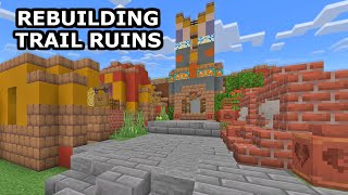 Rebuilding Minecraft's Trail Ruins Structure But What Did It Look Like?