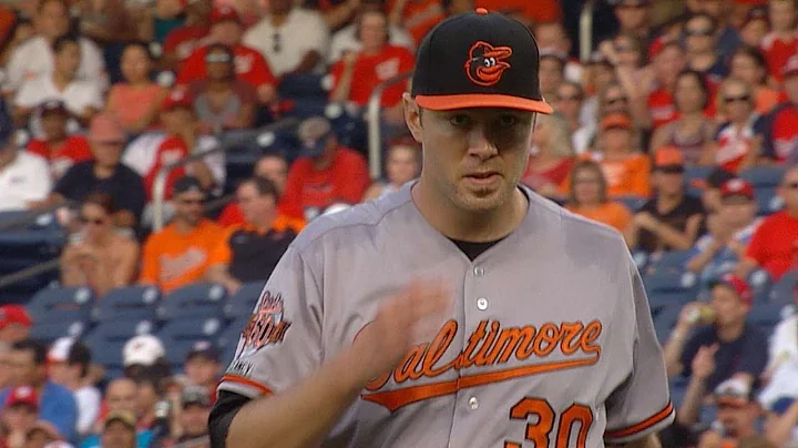 BAL@WSH: Tillman limits Nats to two runs over seven