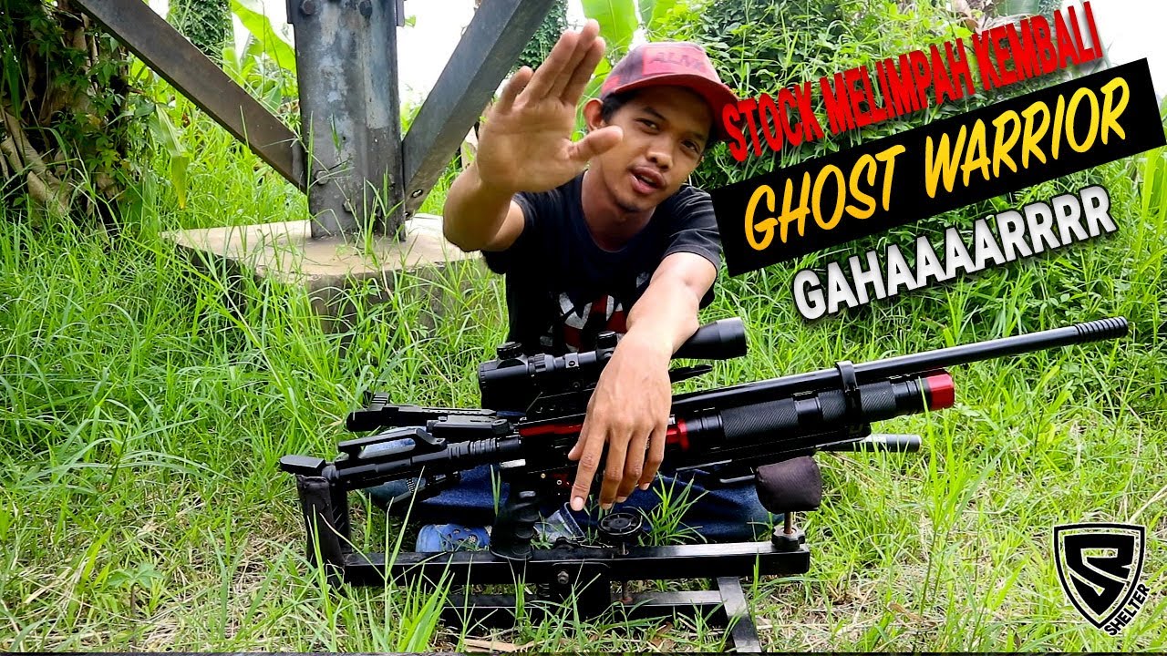 STOCK SENAPAN ANGIN PCP GHOST WARRIOR KEMBALI MELIMPAH ...