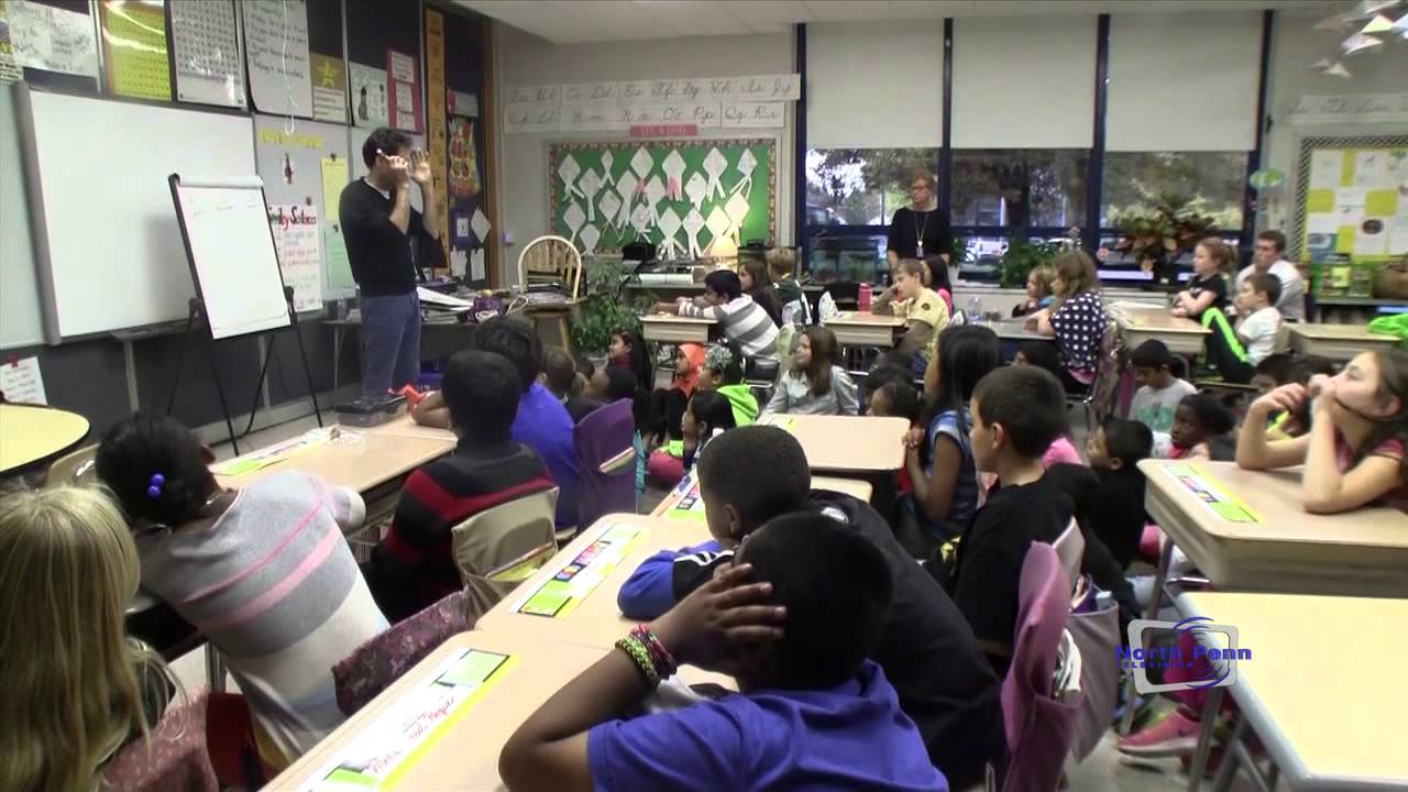 2013 Author Peter Catalanotto Visits Oak Park Elementary - YouTube