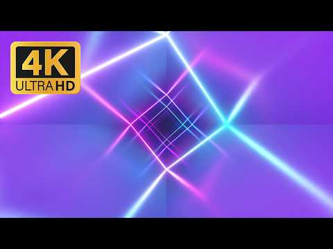 6 Hours 4K UHD Endless Laser Corridor