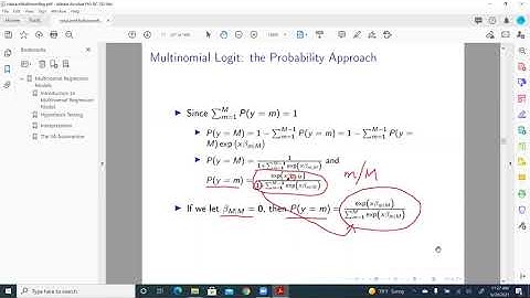 Categorical Data Analysis: Multinomial Regression Estimation